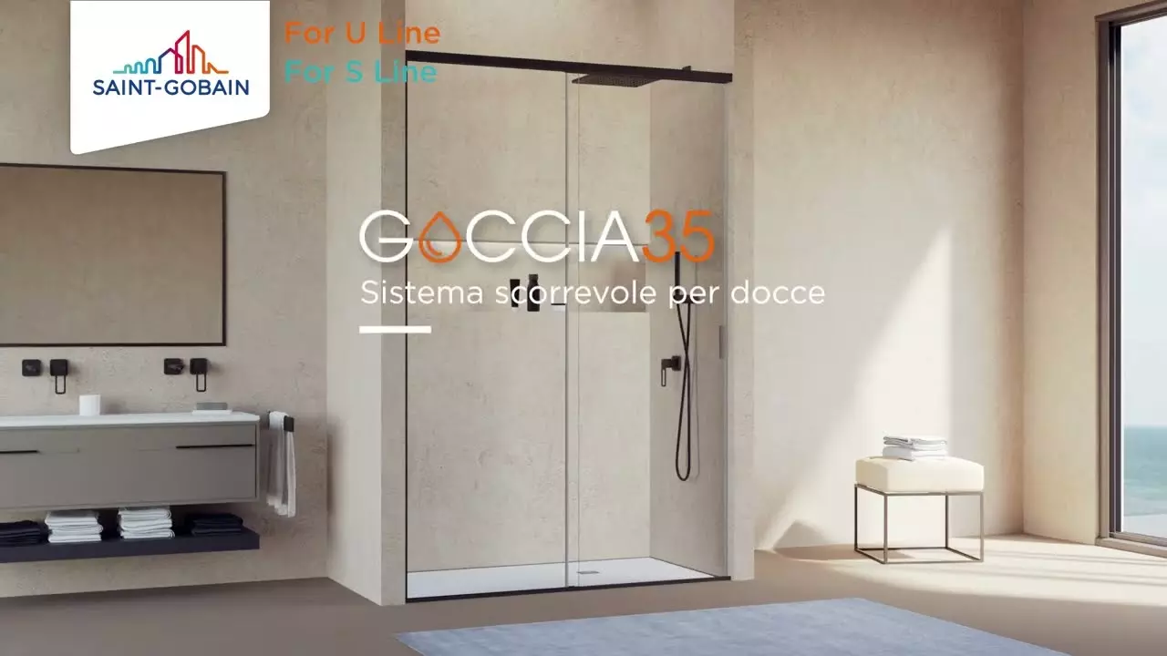 Logli | GOCCIA35 Sistema doccia scorrevole thumbnail